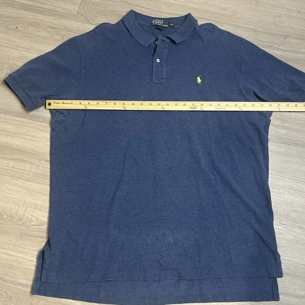 Polo Ralph Lauren Men's‎ XXL Short Sleeve Polo Blue Shirt